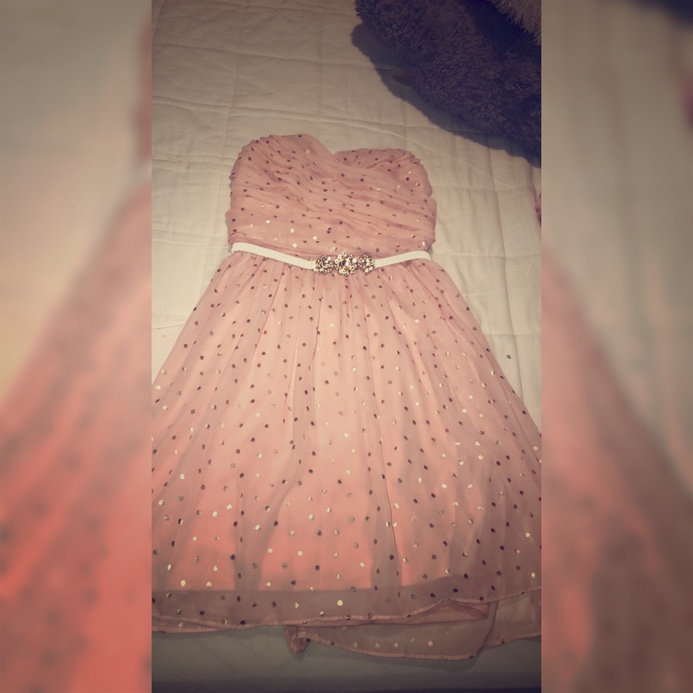 mini pink dress